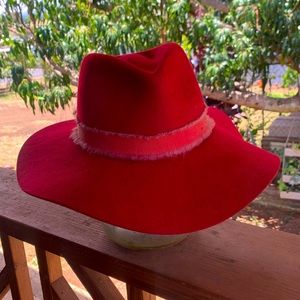 Red Brixton Hat